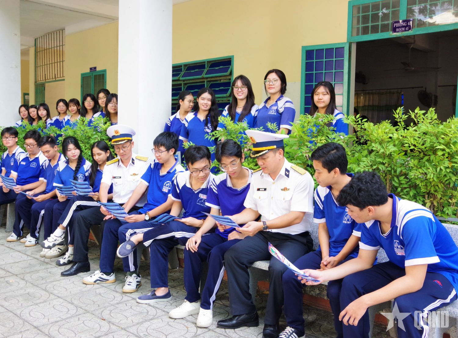 Học viện Hải quân đẩy mạnh chuyển đổi số trong công tác tuyển sinh tại An Giang